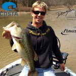 Bassmaster Elite Angler Chad Pipkens is finding some quality bass during his pre-practice fishing