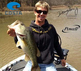Bassmaster Elite Angler Chad Pipkens is finding some quality bass during his pre-practice fishing