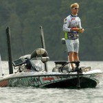 Chad Pipkens fishing the 2013 Bassmaster St. Lawrence River Showdown featured. Photo credit: B.A.S.S./Seigo Saito