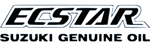 ECSTAR Suzuki Genuine Oil logo _black ftr150